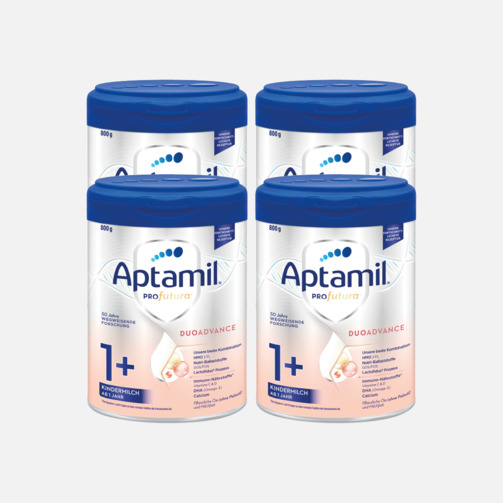 [해외][12-24개월] 압타밀 프로푸트라 듀오어드밴스 킨더밀쉬 1+ 800g* 4ea